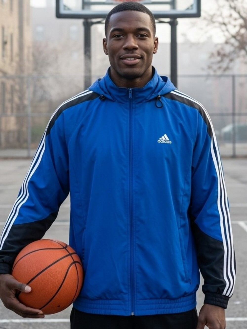 adidas Men’s Hooded Performance Jacket